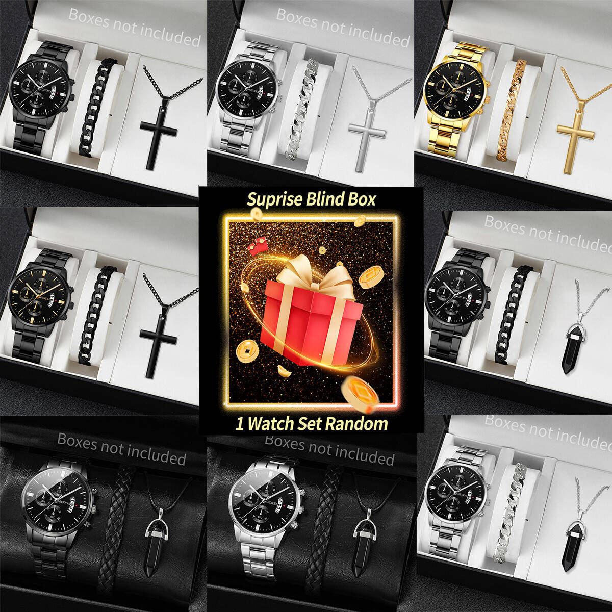 Jewelry For Watches - Jam Tangan Misteri Kejutan Kotak Buta-3