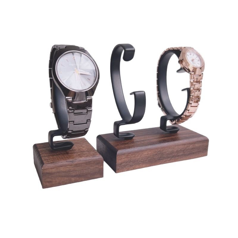 Jewelry And Watches Inc - 1 Buah Penyangga Jam Tangan Kayu
